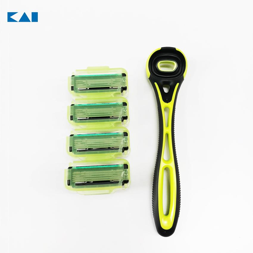 Dao Cạo Râu Thân Nhựa 5 Lưỡi Kép Kai Xfit 000GA0042 _