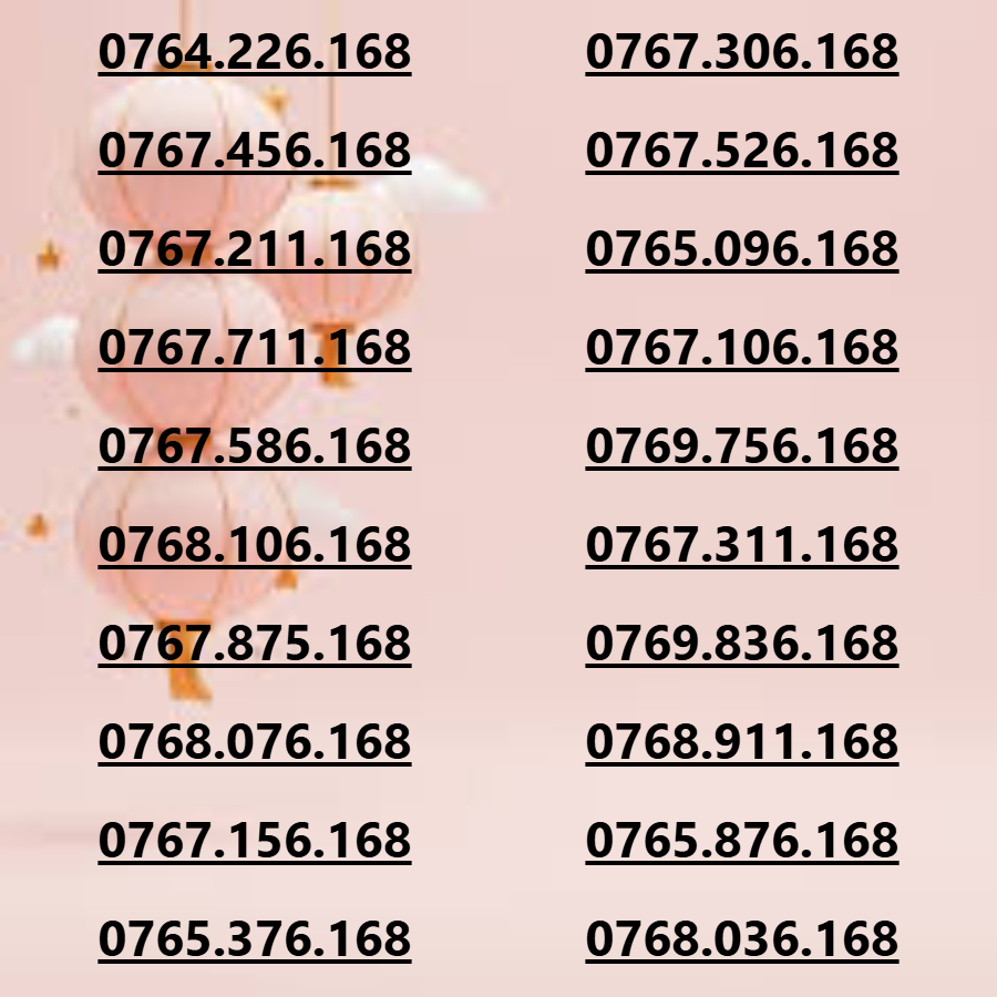 Sim Mobifone phong thủy đuôi 168 "Sim Lộc Phát" phát tài, phát lộc nhanh chóng (CHƯA KÍCH HOẠT, PHẢI ĐĂNG KÝ CHÍNH CHỦ )-HÀNG CHÍNH HÃNG