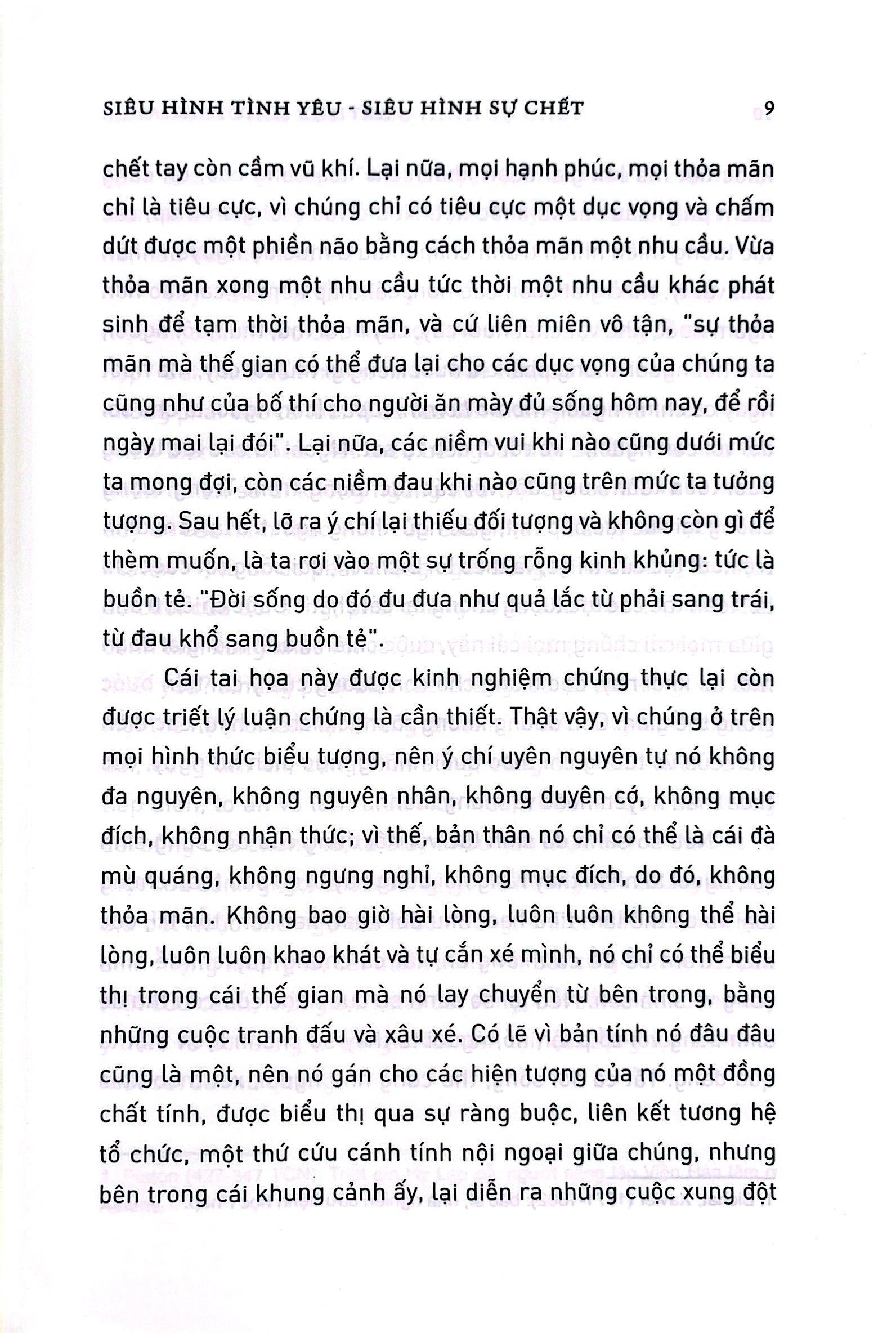 Siêu Hình Tình Yêu - Siêu Hình Sự Chết