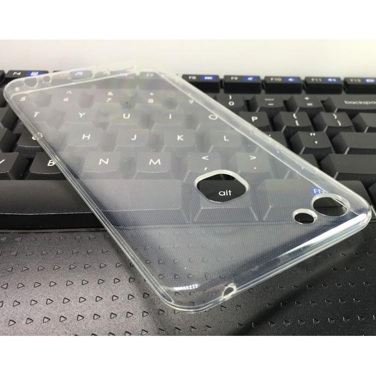 Ốp lưng dẻo silicon trong suốt dành cho Vivo V7 +