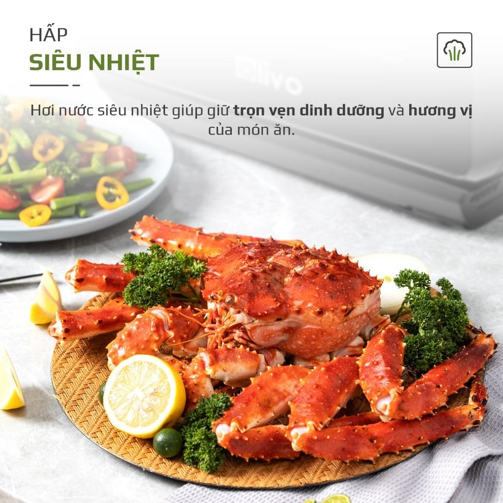 Nồi Chiên Hơi Nước OLIVO SF16 PRO - 56 Chức Năng, Dung Tích 16L, Công Suất 2800W, Hàng Chính Hãng