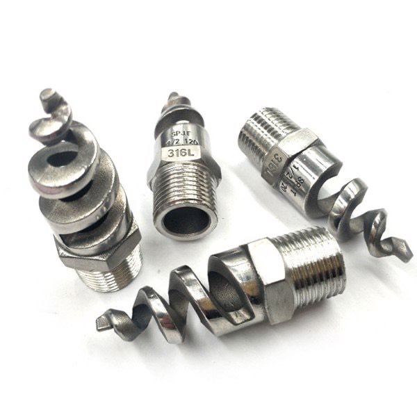 Đầu phun xòe dạng xoắn ốc phi 17mm