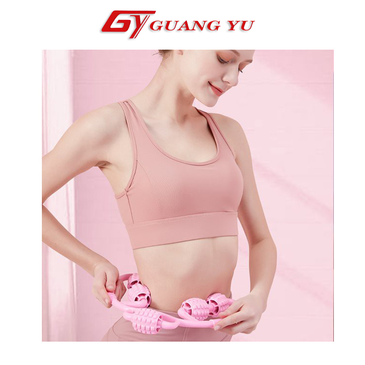 Con Lăn Massage Guang Yu 360 Độ 5 Bánh Lăn Giãn Cơ Tập Yoga Tiện Lợi - Dụng cụ mát xa cao cấp