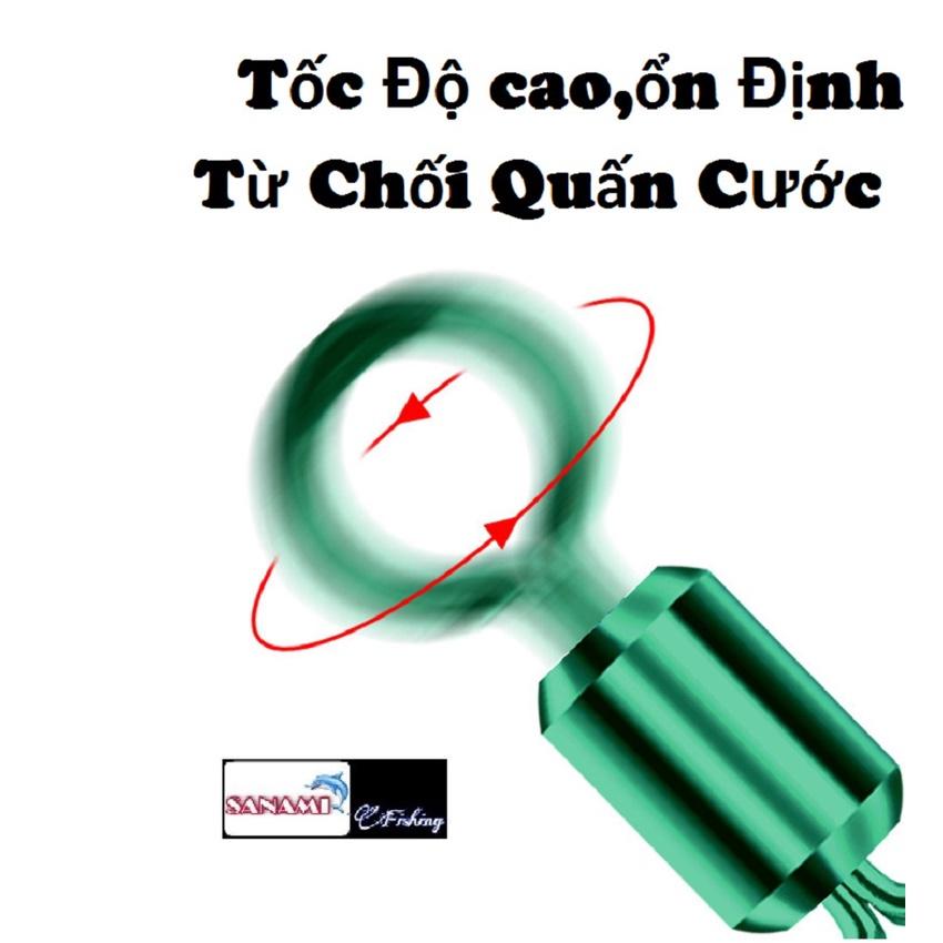Khóa Link Hình Số 8 Vỉ 15 Chiếc Ma ní Buộc Trục Câu Đài Câu Đơn Chống Xoắn Cao Cấp PK-2 - Sanami Fshing