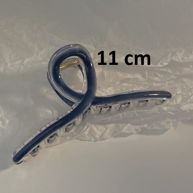 kẹp tóc ngọc trai nhân tạo phong cách Hàn Quốc điệu đà dễ thương - hình chữ nhật7.5cm