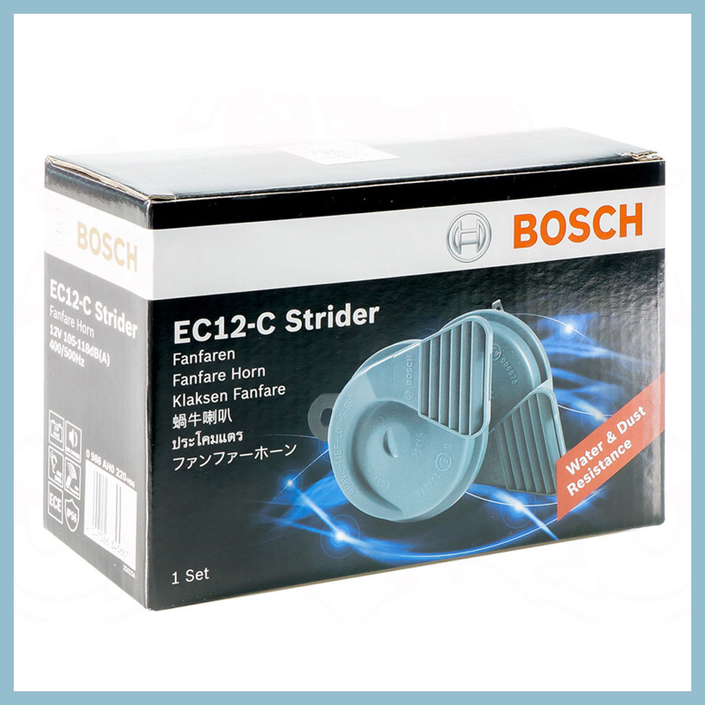 Còi Chống Nước BOSCH EC12C Strider Horn - Hàng Chính Hãng