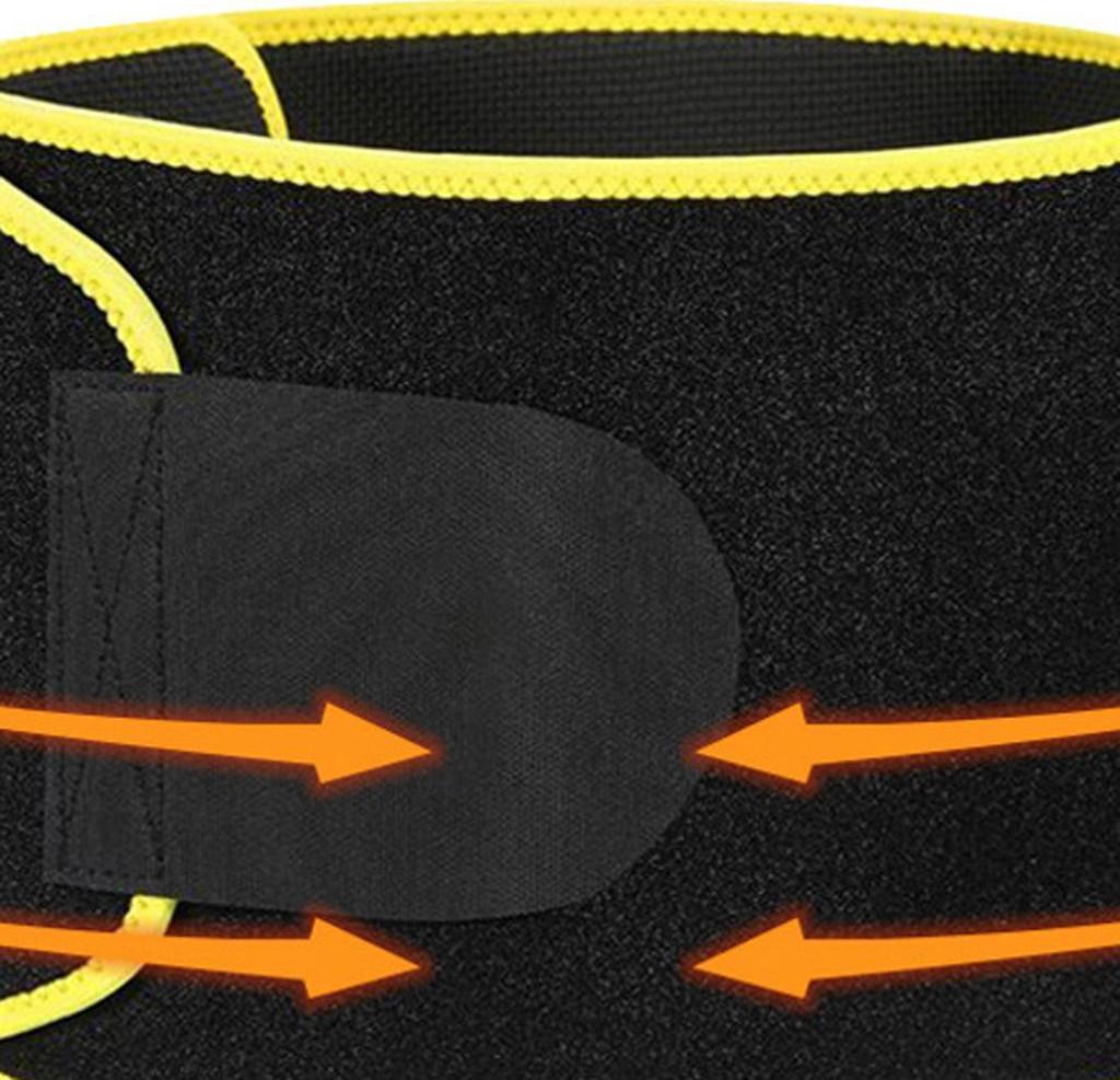 Women\'s Waist Cincher Trimmer Slimmer Body Shaper Belt Yoga Sport Girdle Belt