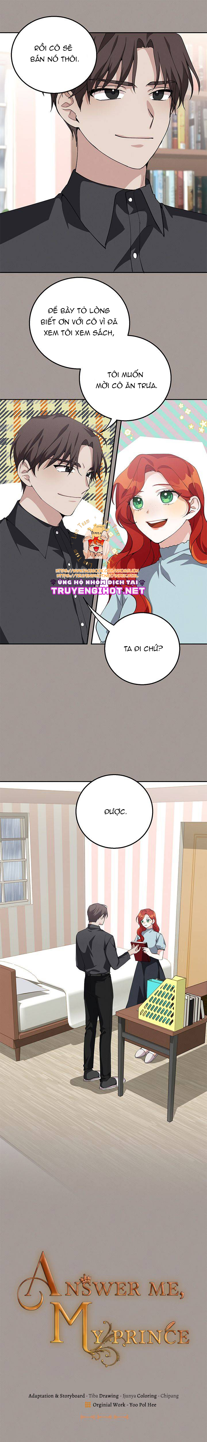 hoàng tử, hãy trả lời em chapter 14 2