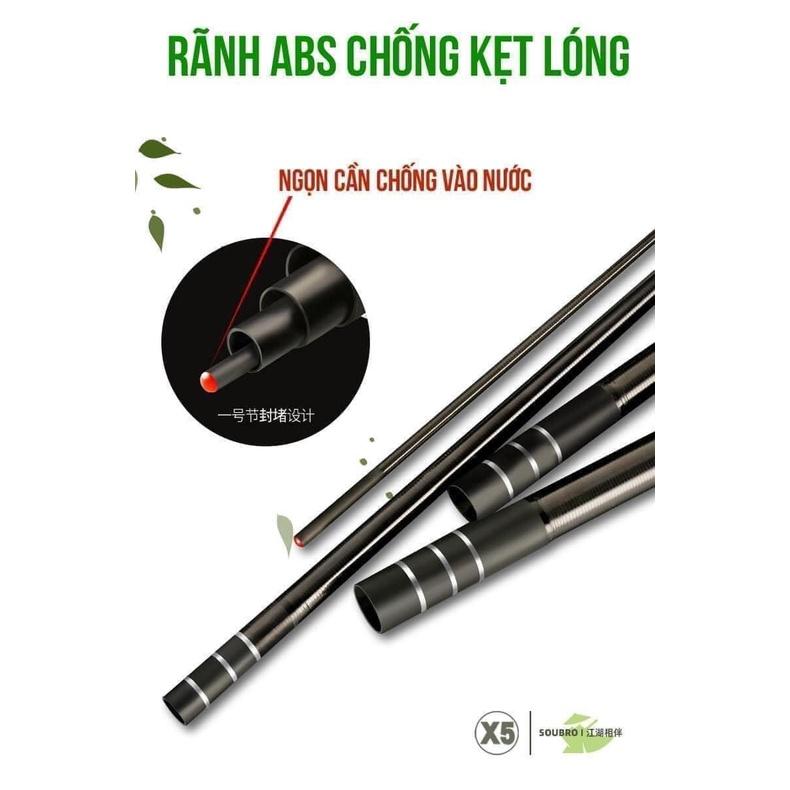 Cần Câu Tay Câu Đài SAKURA xanh x5 5H của hãng Song Bảo - Sa Pham fishing