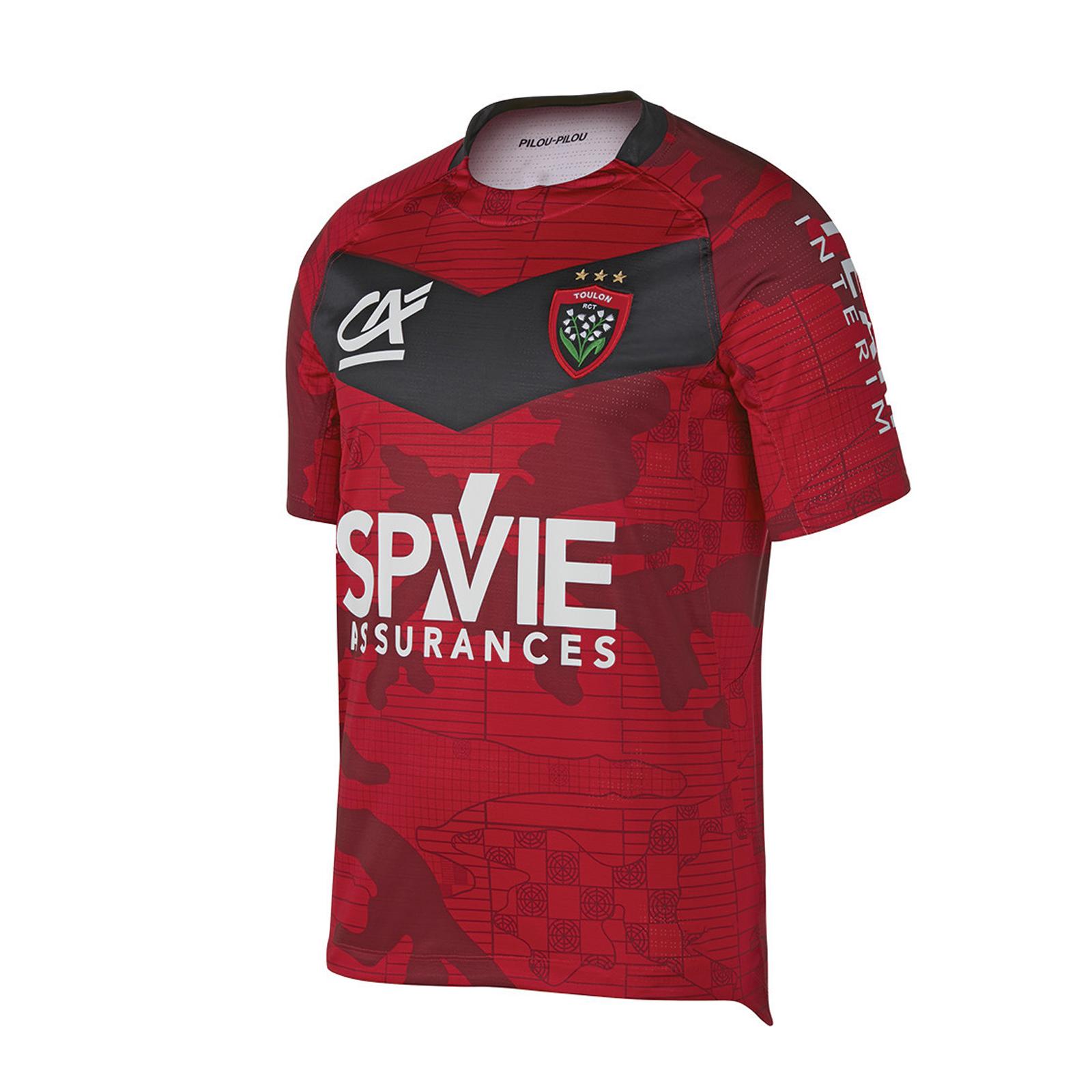 2021/2022 Toulon Men Rugby Jersey Sport Shirt S-5XL Color: 2022 Size: 5XL