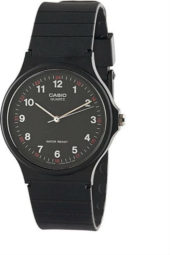 Đồng Hồ Nam Dây Nhựa Casio MQ-24-1BLDF - Đen