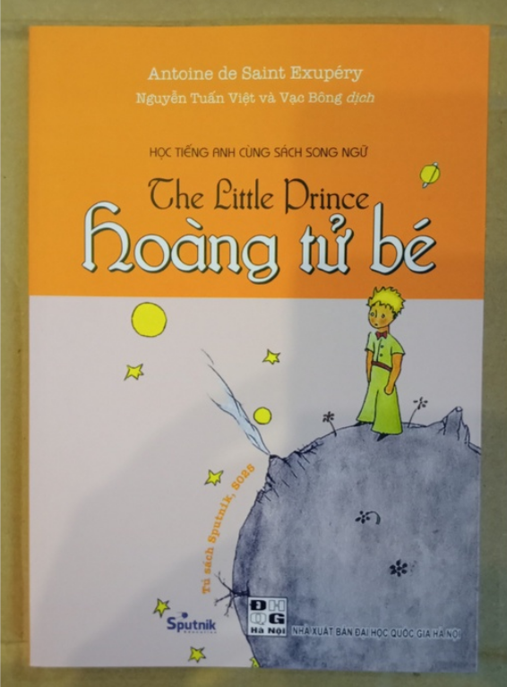 Sách Học tiếng Anh Cùng Sách Song Ngữ The Little Prince Hoàng Tử Bé