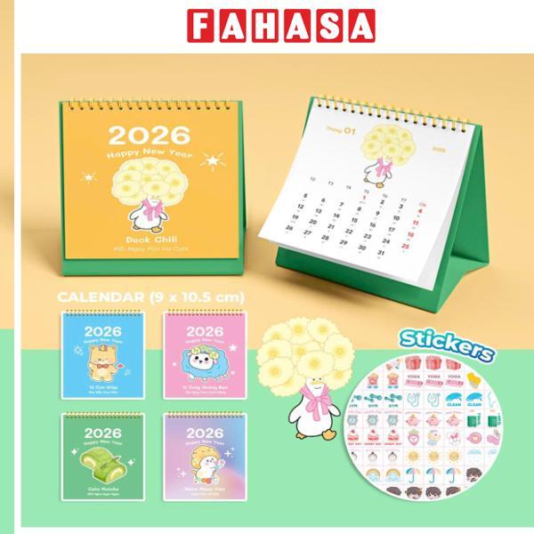 Lịch Bàn Mini - Duok Chill