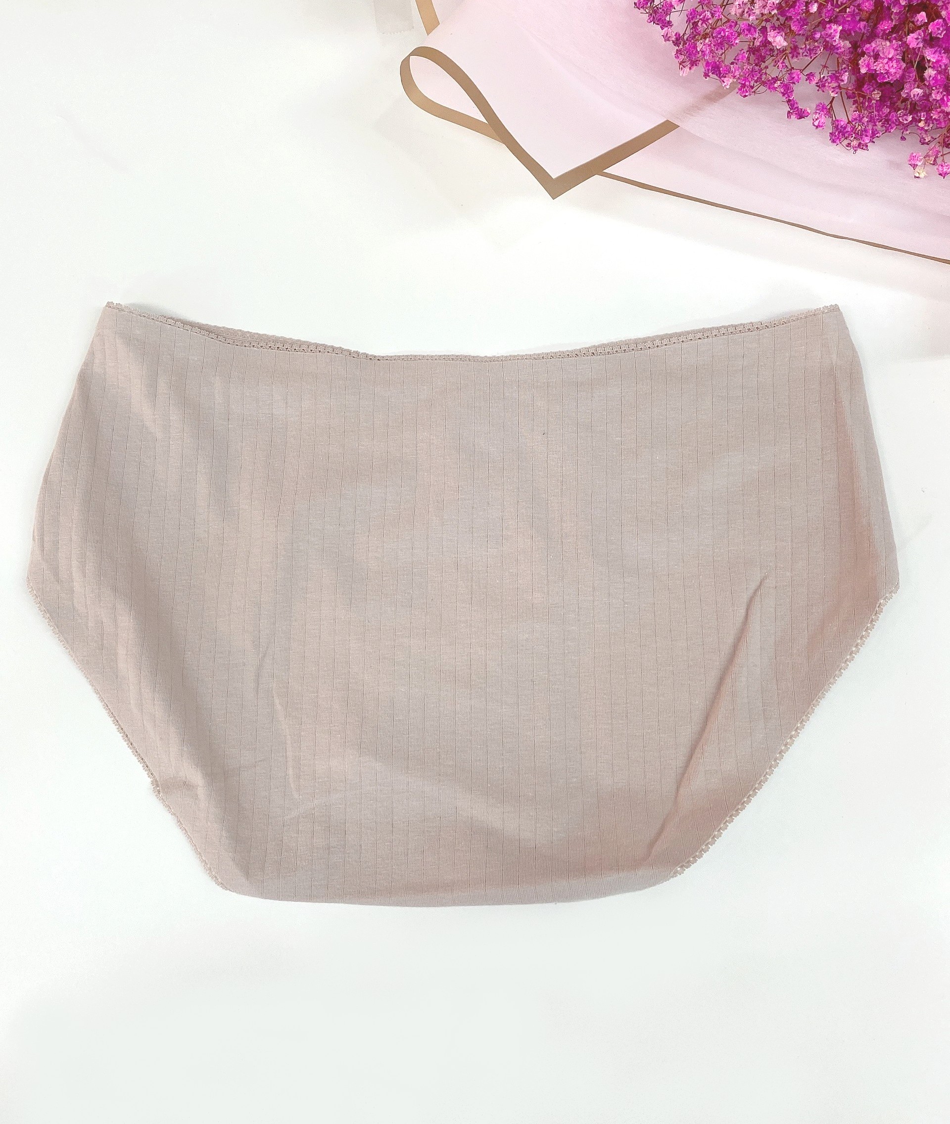 Quần lót nữ Sayhome F133979-cotton màu hồng , ruốc,đen , xanh biển,tím