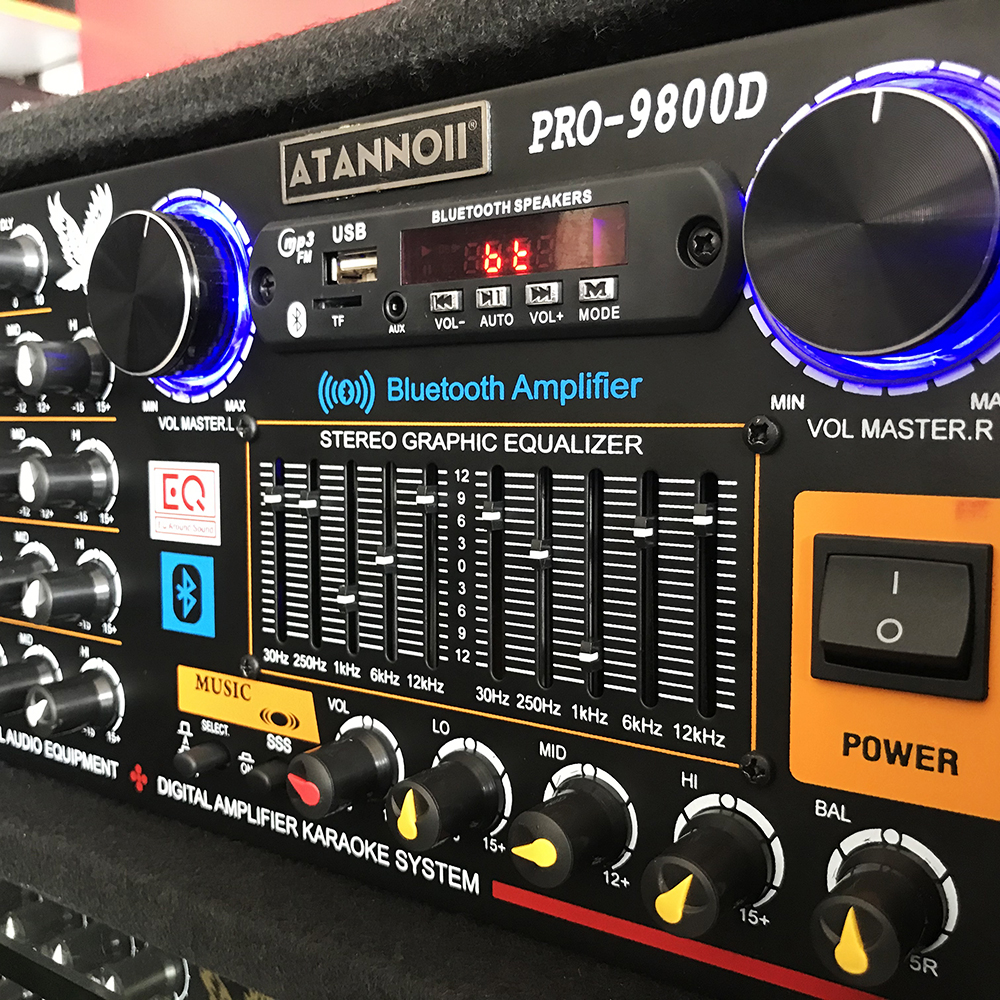Amply Bluetooth ATANNOII PRO-9800D