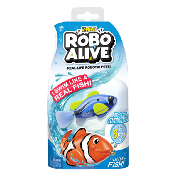 Cá Robot Thông Minh Tự Bơi Siêu Bền Zuru Robo Alive (Size Nhỏ) 7101