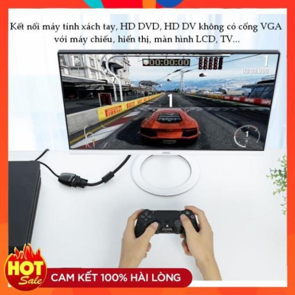 Cáp chuyển đổi HDMI to VGA ( không Audio )-  chính hãng Ugreen 40253