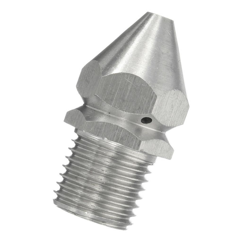 2x Stainless Steel Spray Nozzle Heads Cleaning Water Connector Water Jet Sprayers For Pressure Washer 1/4 ''