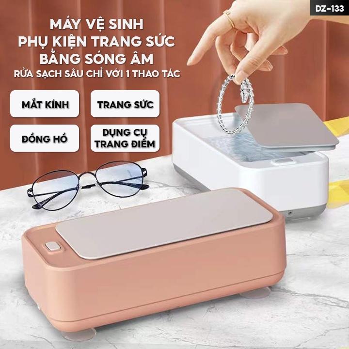 Máy Rửa Phụ Kiện Trang Sức Bằng Sóng Siêu Âm Có Công Suất 1.3 đến 3.5w DZ-133