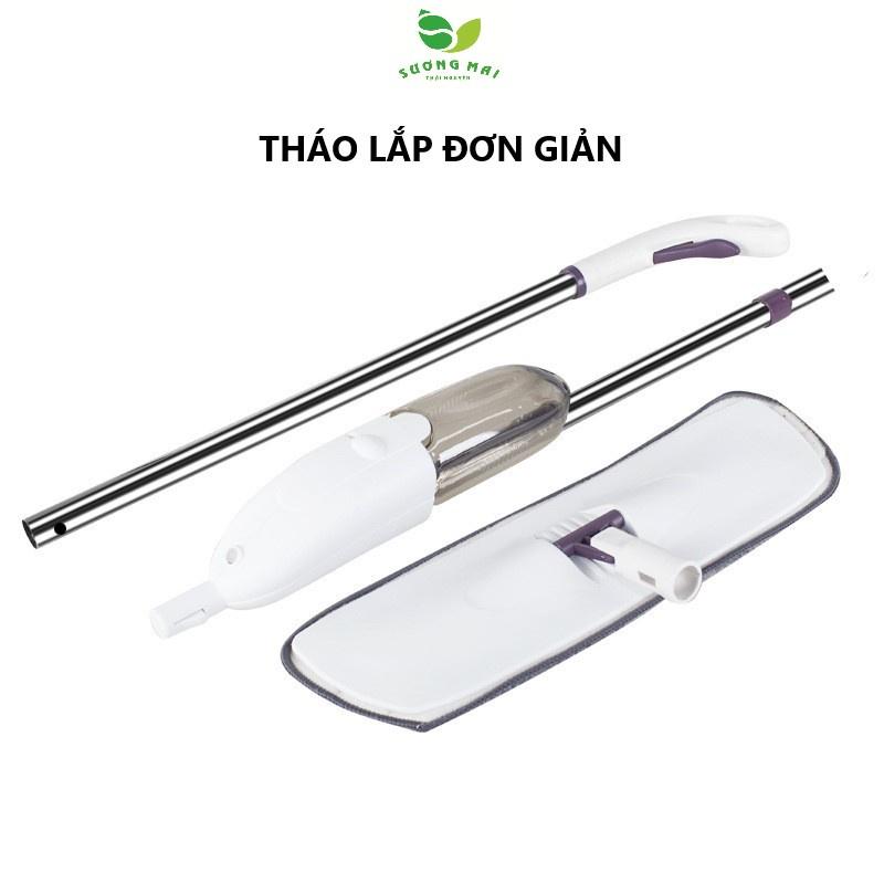 Cây Lau Nhà Phun Nước Xoay 360 Độ