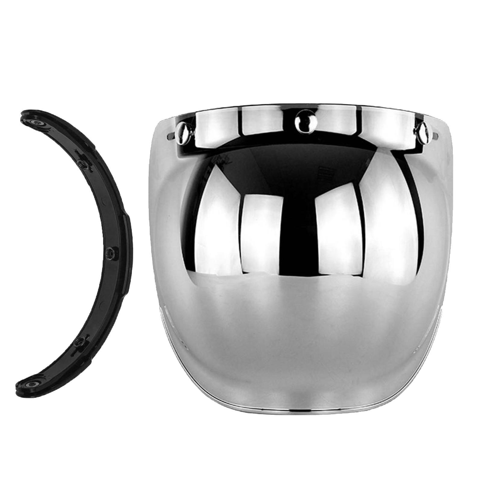 Motorcycle Bubble Visor PC Lens