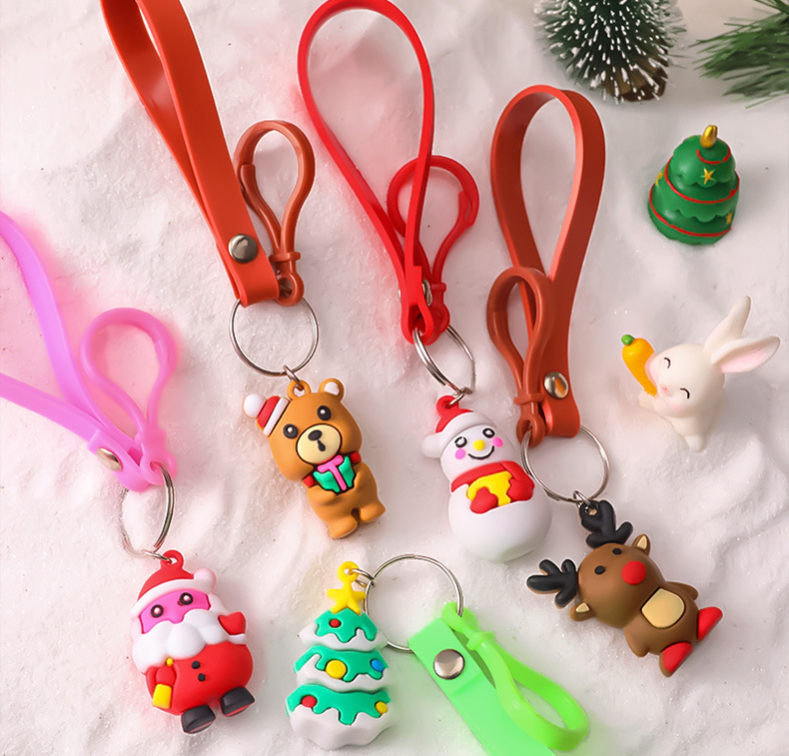 Móc khóa giáng sinh cute chủ đề Noel đẹp - quà xmas tặng người thân giá sỉ rẻ