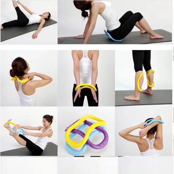 Vòng Yoga Myring Cao Cấp Công Cụ Hỗ Trợ Tập Yoga(Màu đen)