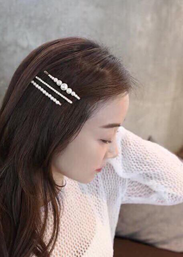 Set 5 Kẹp Tóc Ngọc Trai - Hot Trend 2019