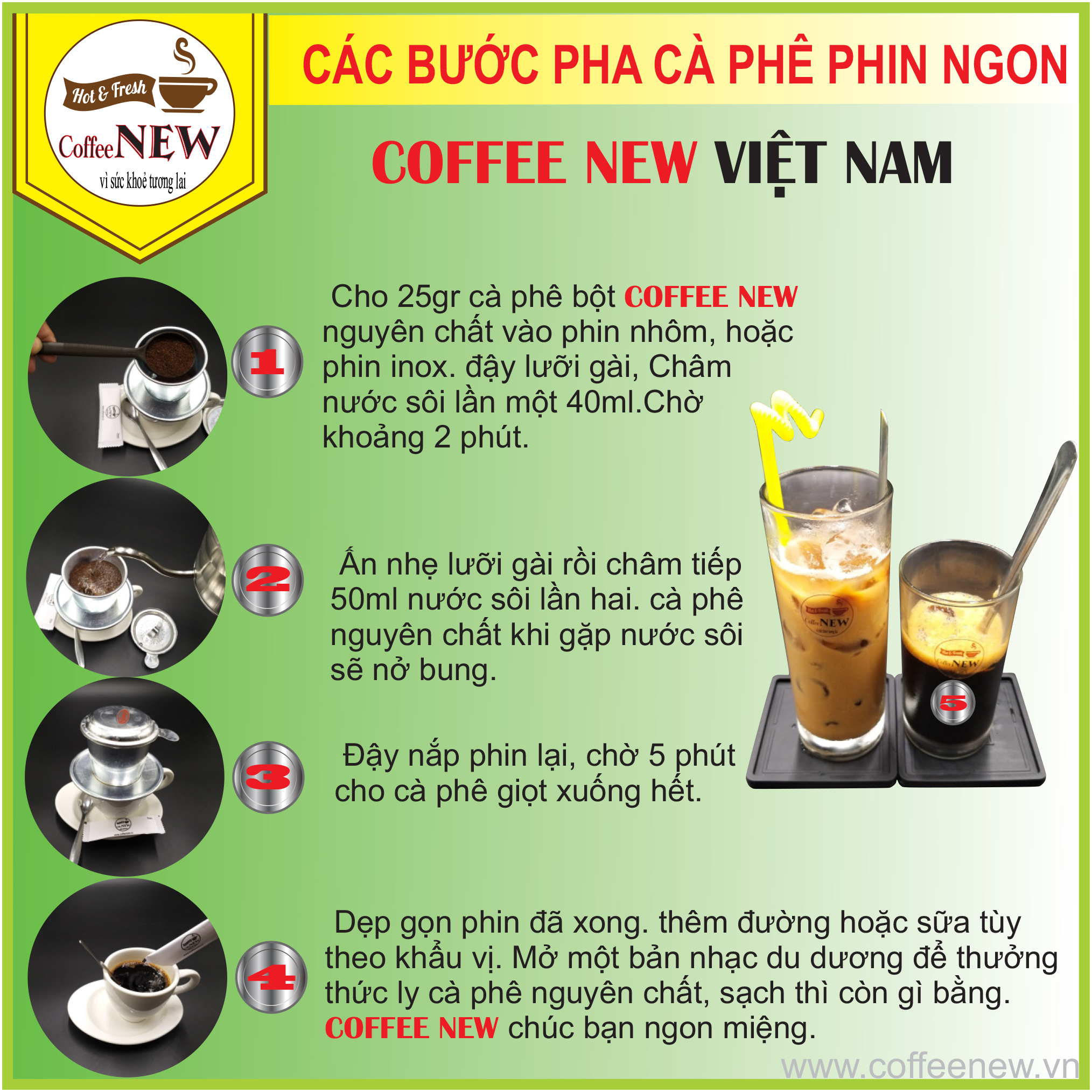 Cafe Premium Robusta - Nguyên Chất Rang Mộc Pha Phin Hoặc Pha Máy - Vị Đắng Đậm Hậu Ngọt Hương Thơm Nồng - Coffee New