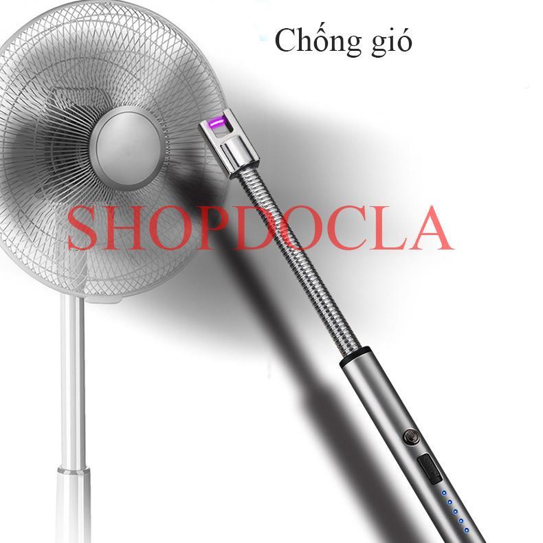 Cây mồi bếp, châm bếp, Quẹt mồi Bếp Gas Bếp Cồn Tia Plasma xoay 360 độ An Toàn