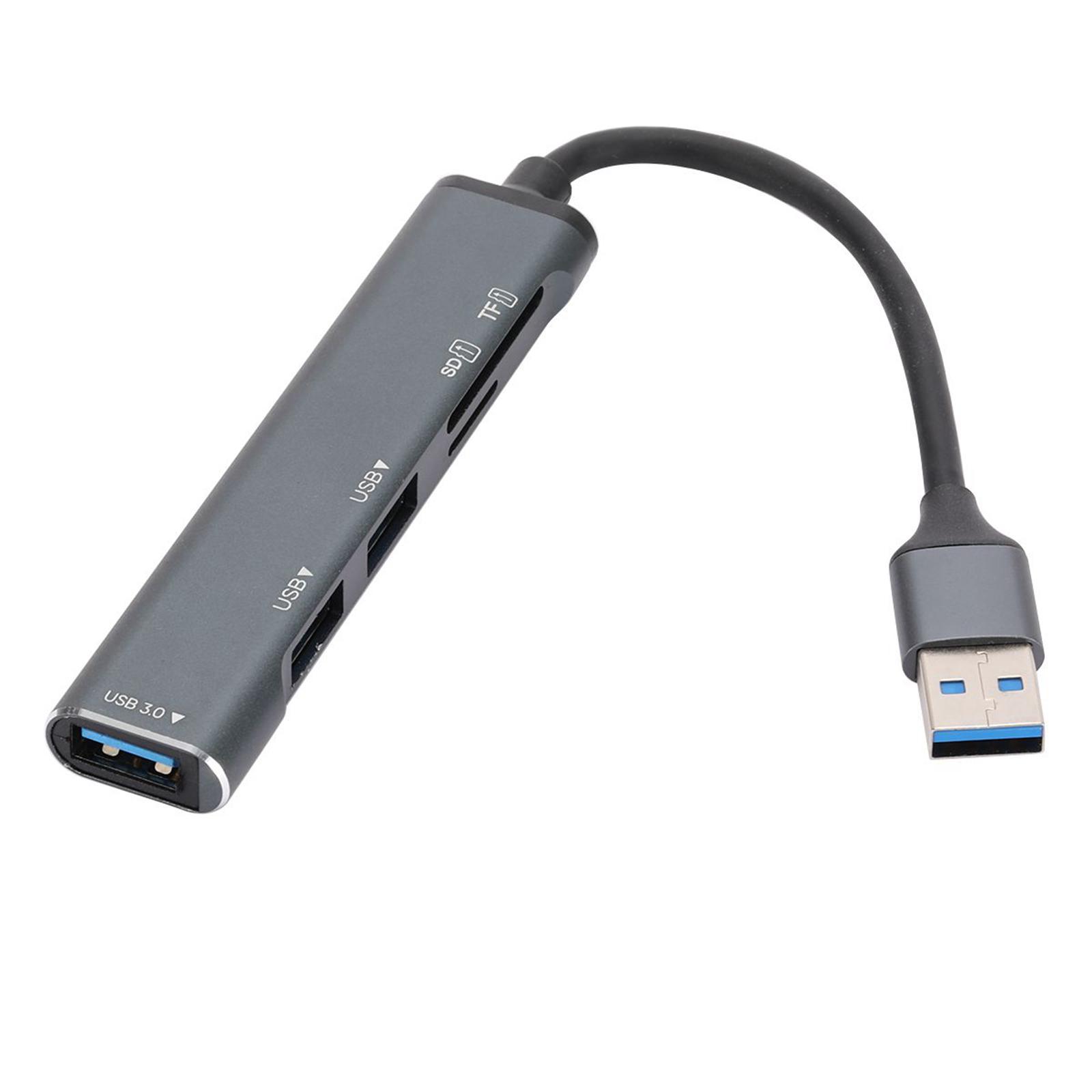 USB 3.0 Docking Hub, Docking Station 2x USB 2.0 Multi Ports Splitter for USB Devices