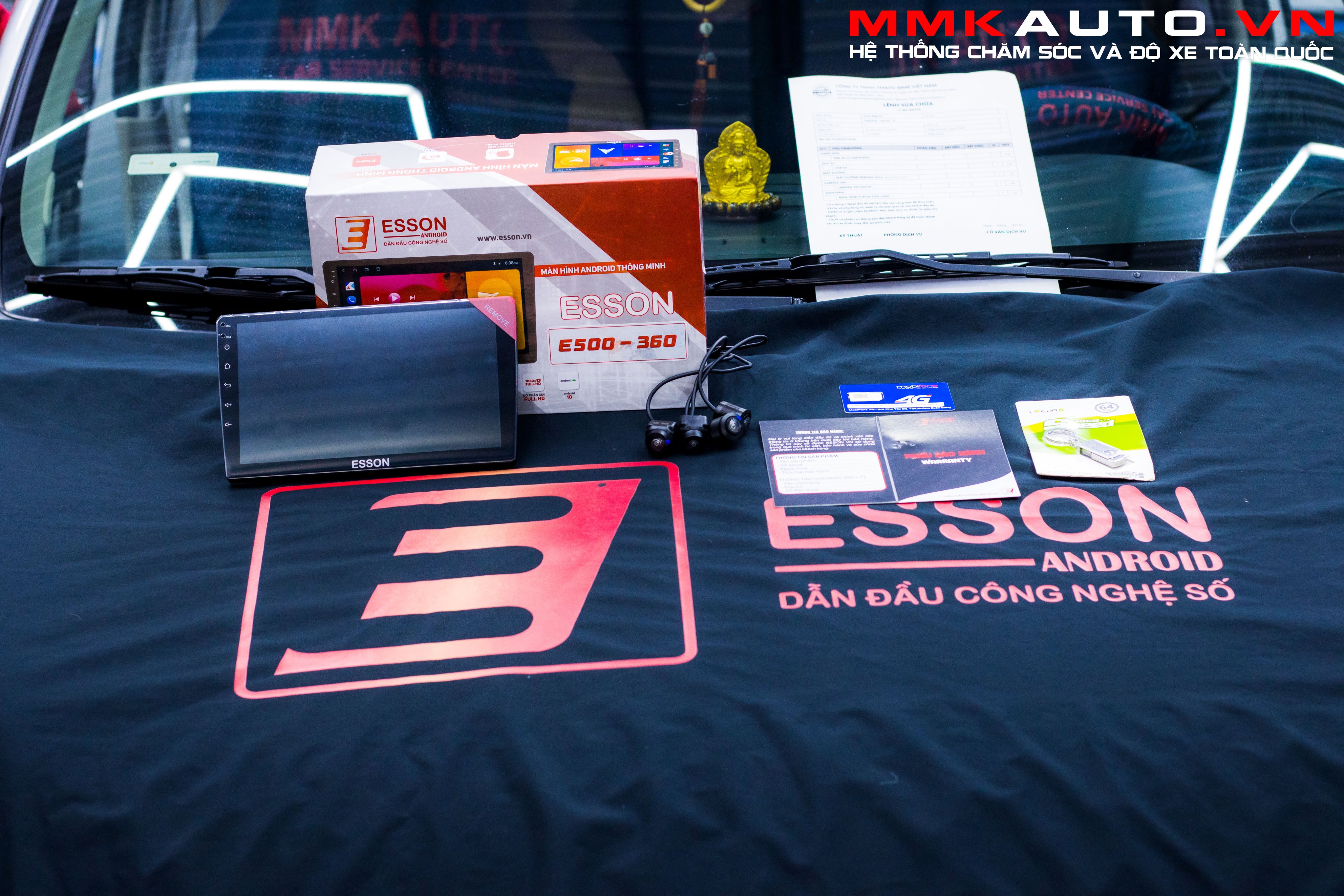 Màn hình cho xe ô tô ANDROID ESSON E1000- MMKauto