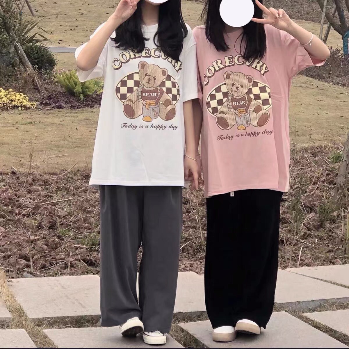 Áo thun tay lỡ form rộng - phông nam nữ cotton oversize - T shirt gấu đan len a - 2N Unisex