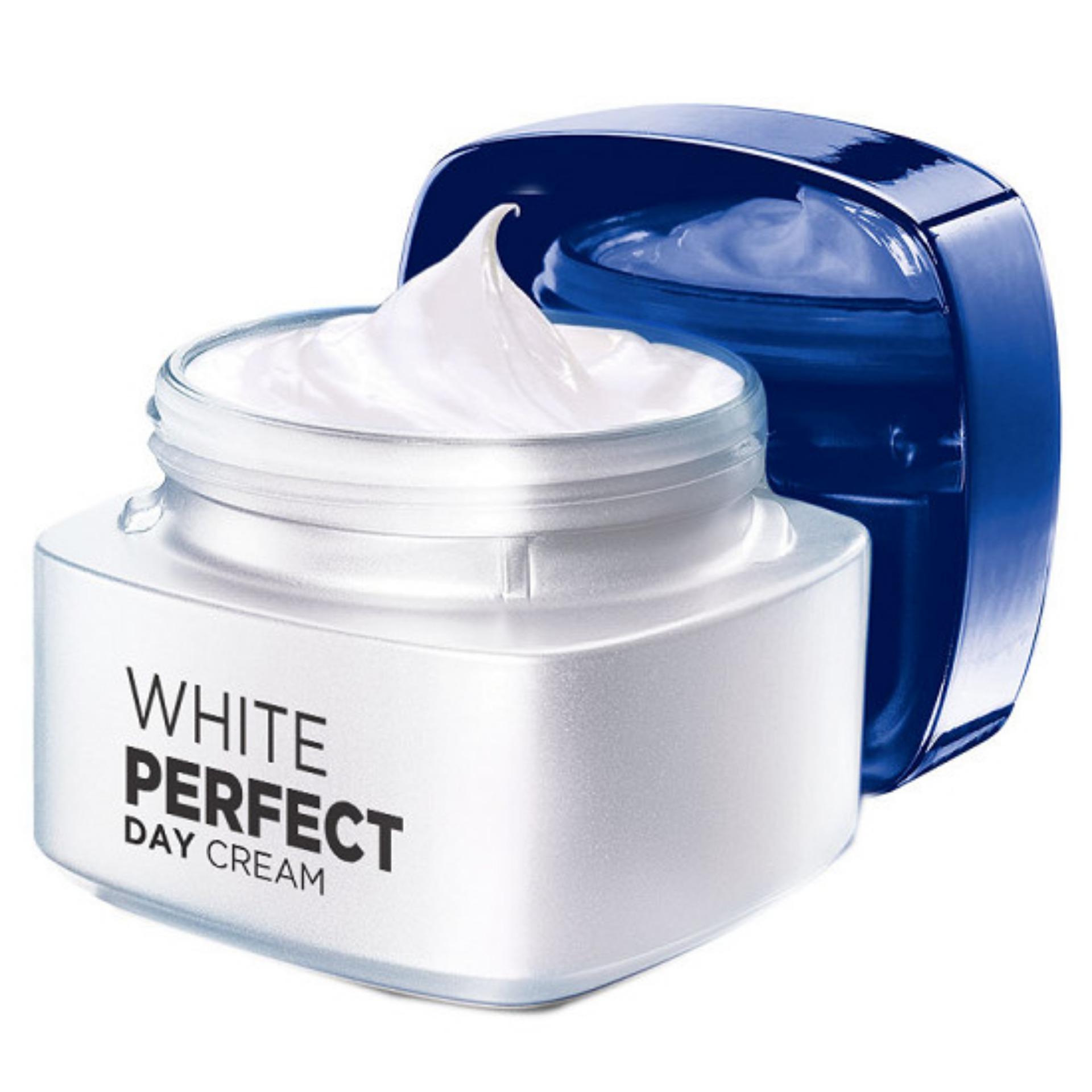 Bộ Kem Dưỡng Da Trắng Mượt Đều Màu Ngày Và Đêm L'Oréal White Perfect 50ml