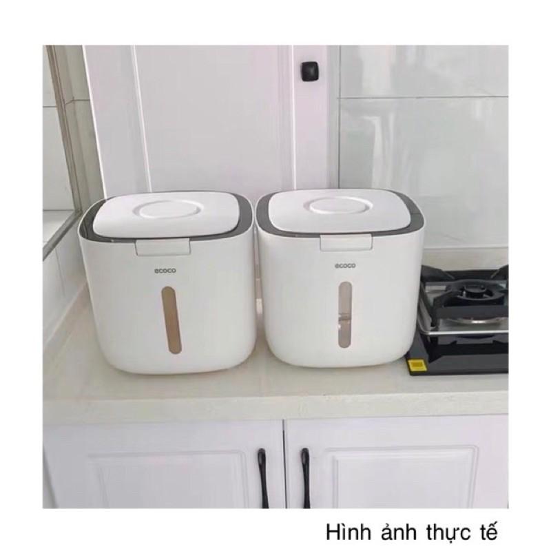 THÙNG ĐỰNG GẠO, THỰC PHẨM KHÔ 10KG CHỐNG MỐI MỌT ECOCO