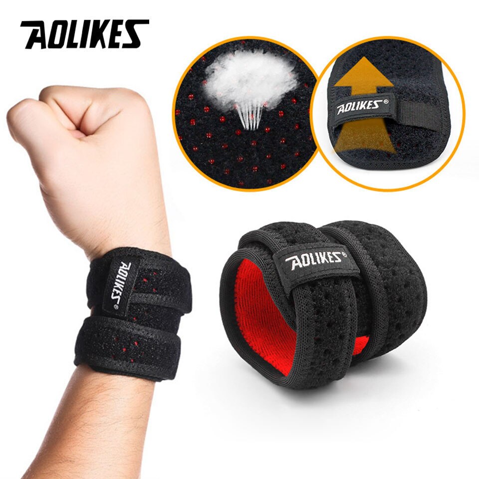 Bộ 2 băng quấn bảo vệ cổ tay AOLIKES A-7932-2 Sport wrist support