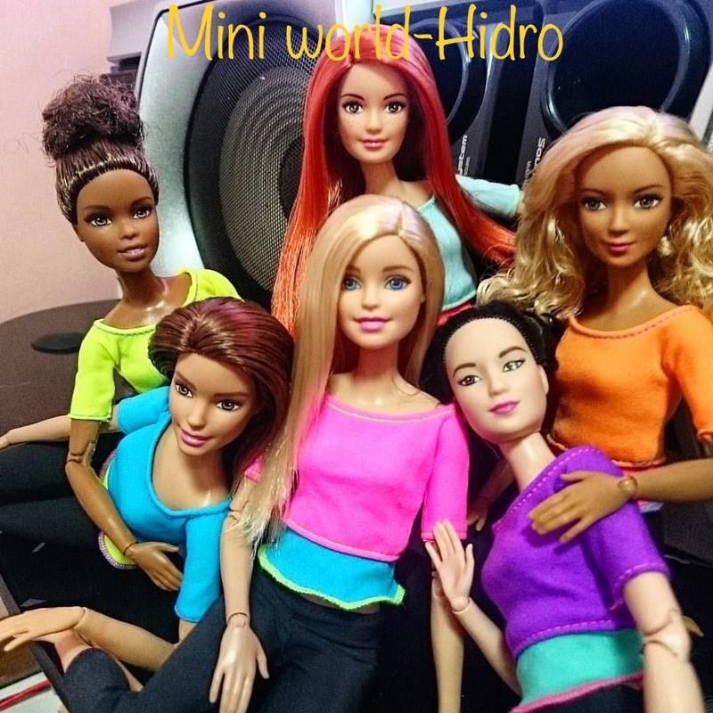 Set quần áo tập yoga dành cho búp bê Barbie mới