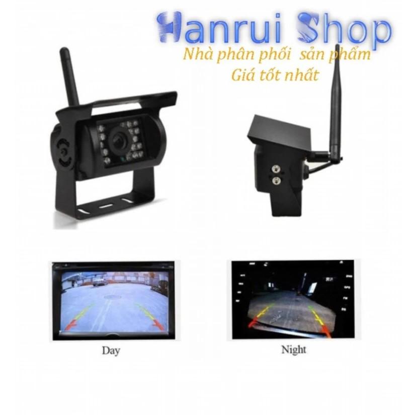 Camera màn hình lùi hồng ngoại kết nối không dây HD 7 inch - hàng cao cấp - ShopToro - AsiaMart