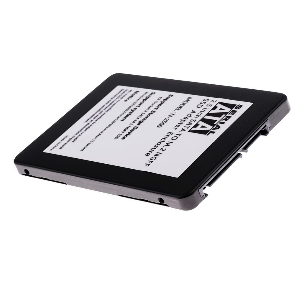 M.2 NGFF  SSD to 2.5inch SATA Adapter Case for 2280 2260 2242
