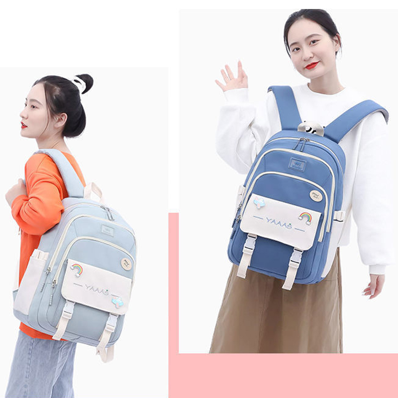 Balo thời trang phong cách Hàn Quốc dày dặn chống thấm nước dùng cho đi học, đi chơi - BEE GEE – BLTT9160