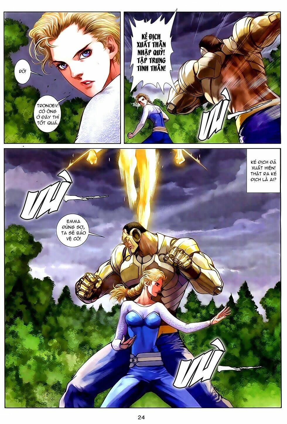 ba động quyền z hadouken zero chapter 11 24