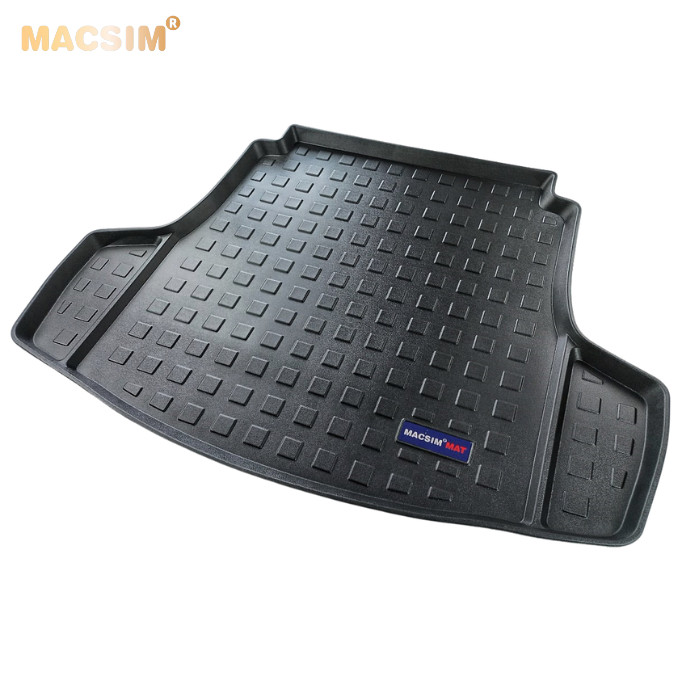 Thảm lót cốp dành cho Kia K5 nhãn hiệu Macsim chất liệu TPV cao cấp màu đen