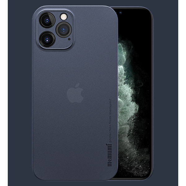 Ốp Lưng Memumi Cho Iphone 12 Mini 12 Pro 12 Pro Max Bảo Vệ Camera, Siêu Mỏng 0.3 Mm Hàng Nhập Khẩu - Iphone 12 Pro Max - Xanh Than