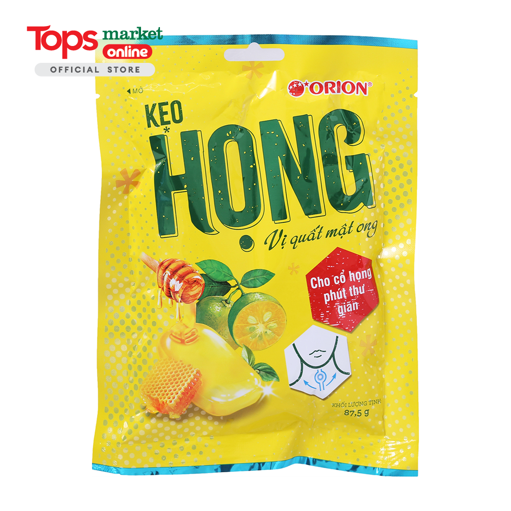 Kẹo Ngậm Orion Vị Quất Mật Ong 87.5G