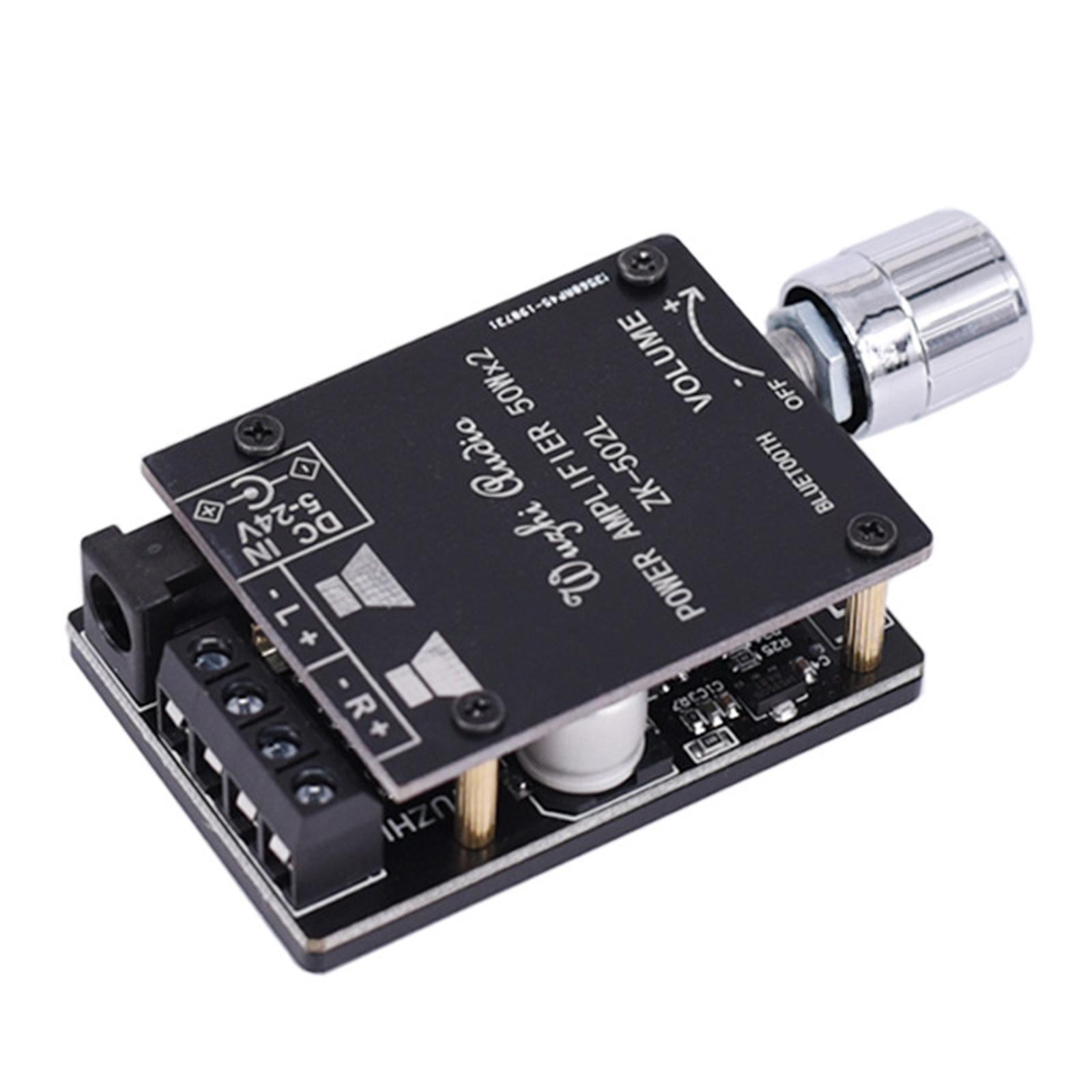 DC524V Bluetooth 5.0 Amplifier Board for DIY Store Theater Square Speakers
