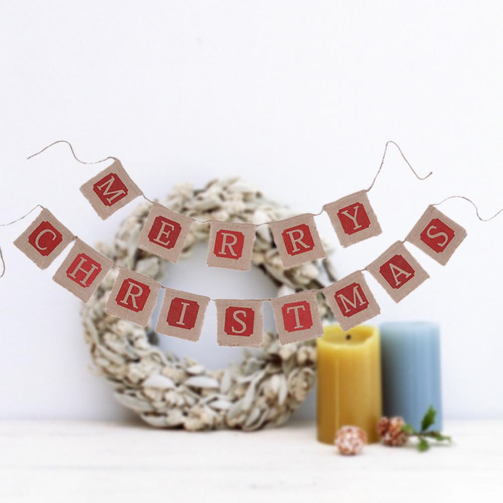 Dây trang trí treo tường phong cách Giáng sinh ấm áp