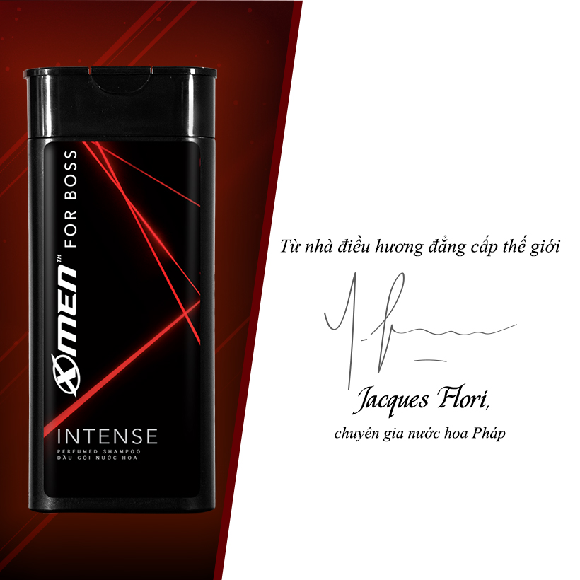 Dầu gội nước hoa X-Men for Boss Intense 380g