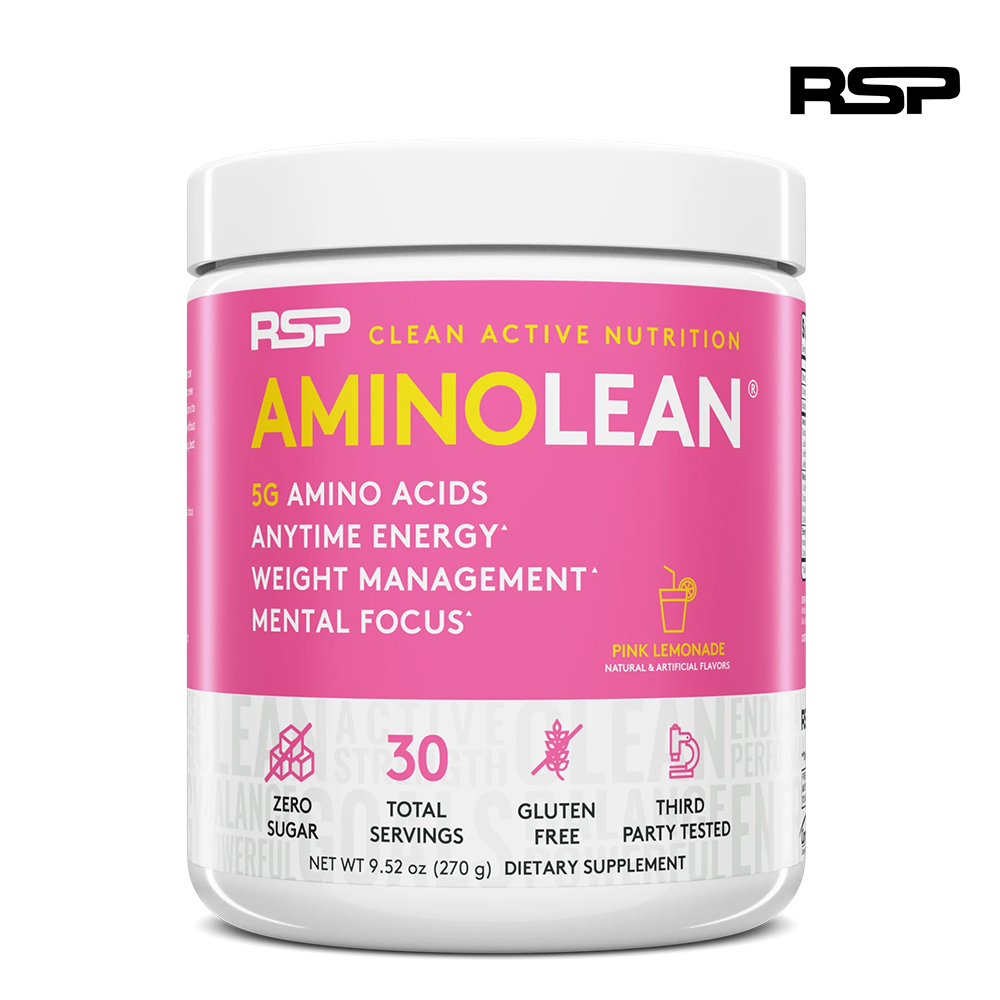 RSP AminoLean  30 Servings Năng lượng Gym Bùng Nổ, Phục Hồi Năng Lượng Chính Hãng BBT