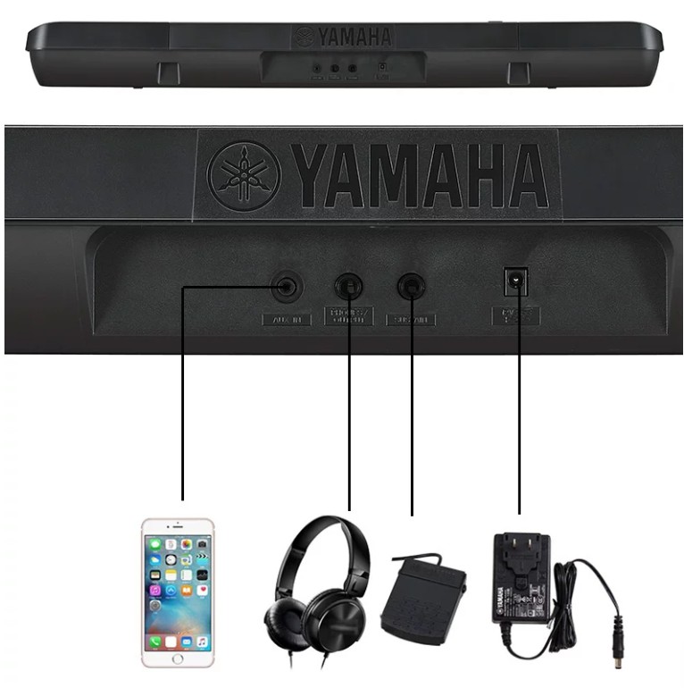 Yamaha PSR-E283 Organ 61 Phím Chính Hãng 410 Âm Sắc 150 Styles Smart Chord Cho Người Mới
