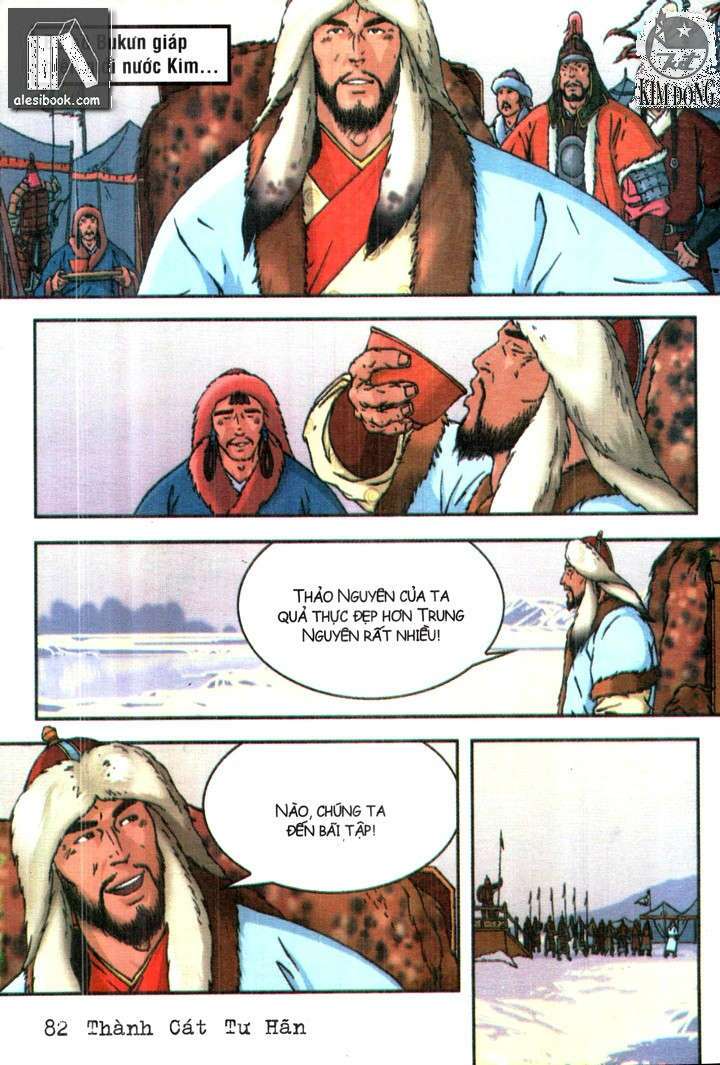 thành cát tư hãn chapter 68 2